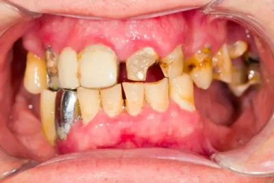 Rotten teeth